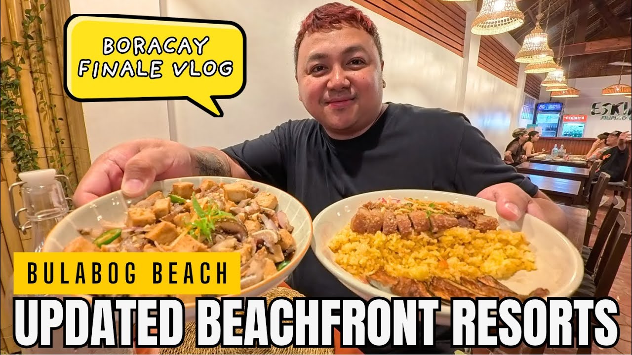UPDATED BEACHFRONT RESORTS IN BULABOG BEACH BORACAY THIS 2025
