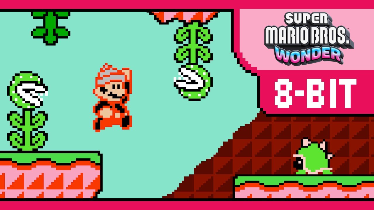 Shining Falls Theme 8BIT Remix (from Super Mario Bros. Wonder)