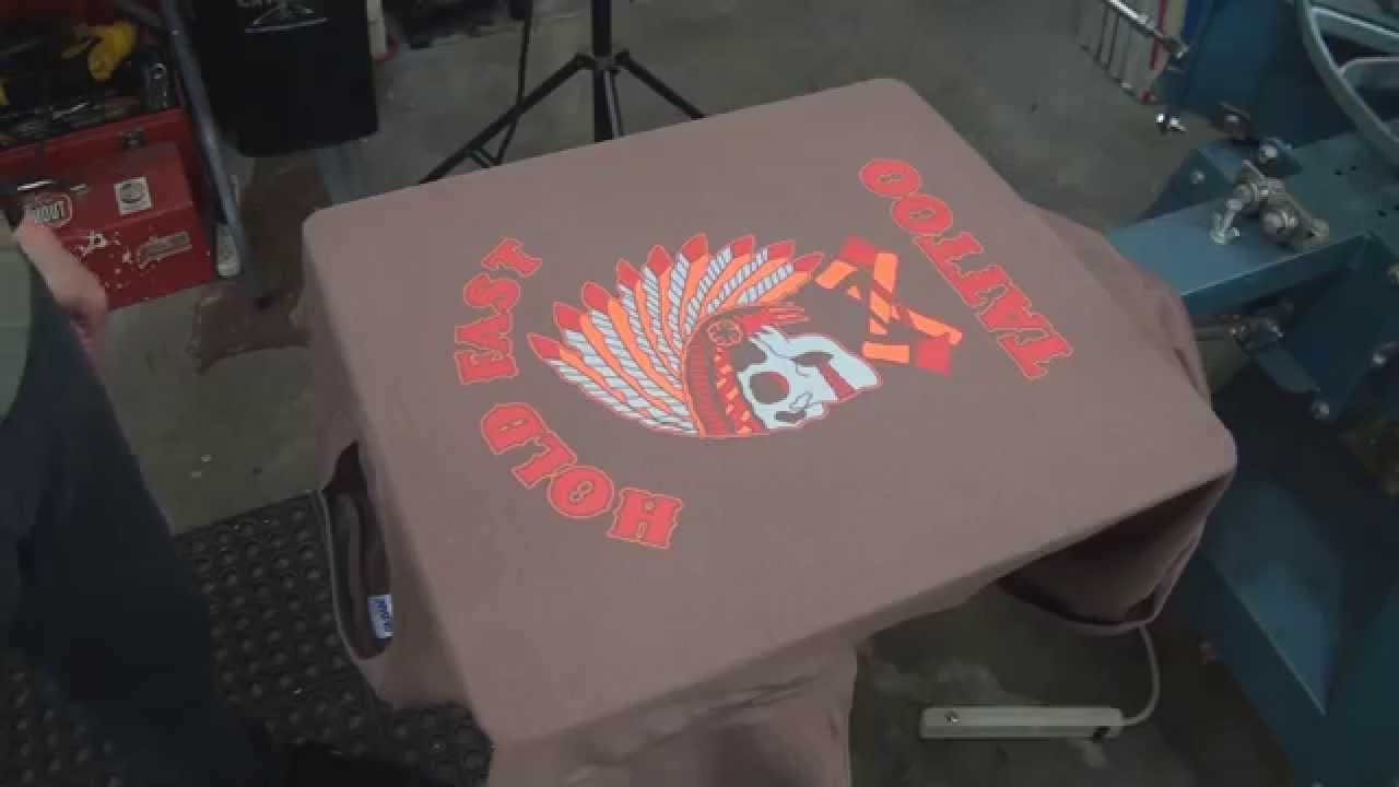 Screen Printing On Dark Garments: 3 Colors No Under Base
