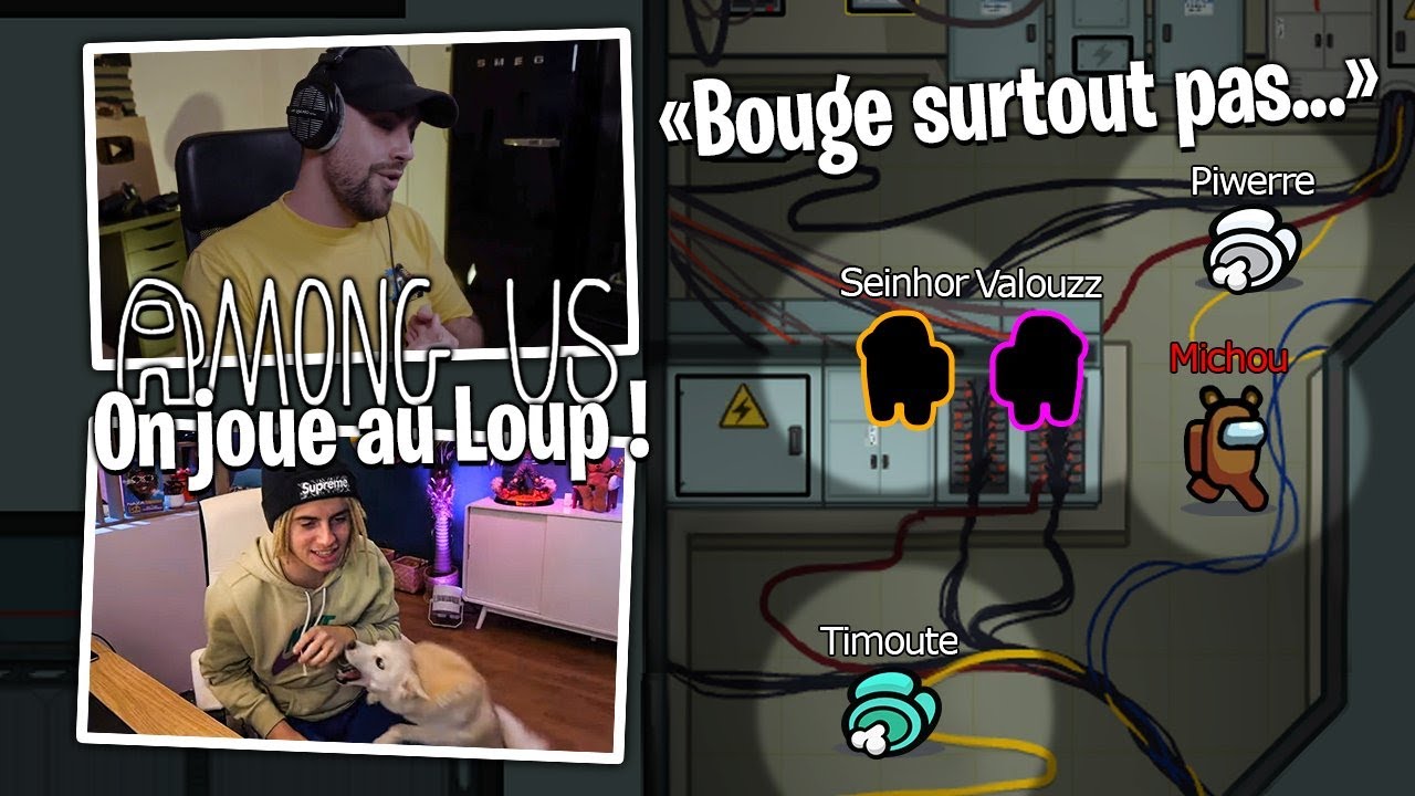 Attention il est la !!! On fait un loup sur Among Us