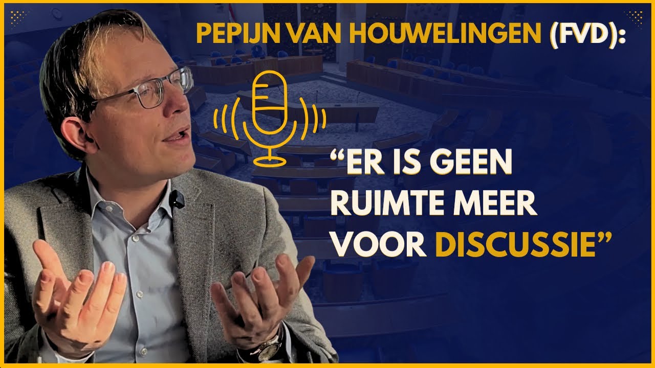 FVD kamerlid Pepijn van Houwelingen over het mainstream narratief, EU en censuur | RechtsGelul