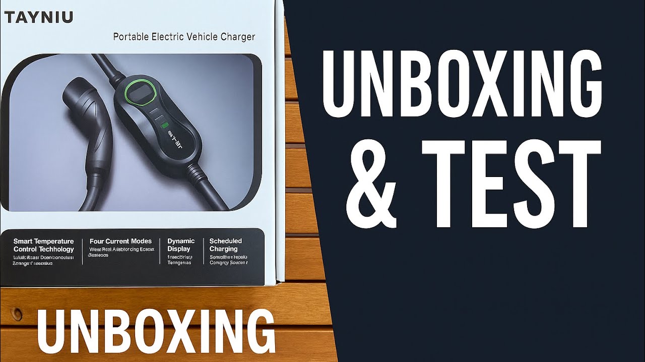 I Tested a $120 EV Charger &mdash; TAYNIU Unboxing & Real-World Checks