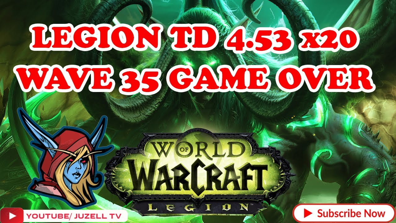 [LEGION TD MEGA 4.53] -prac 700/ WAVE 35 GAME OVER