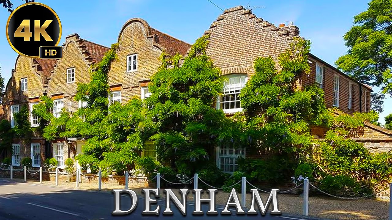 📍Denham Village 🇬🇧England🇬🇧 Most Beautiful Small Village In England | 4K Travel Guide & Hidden Gems.