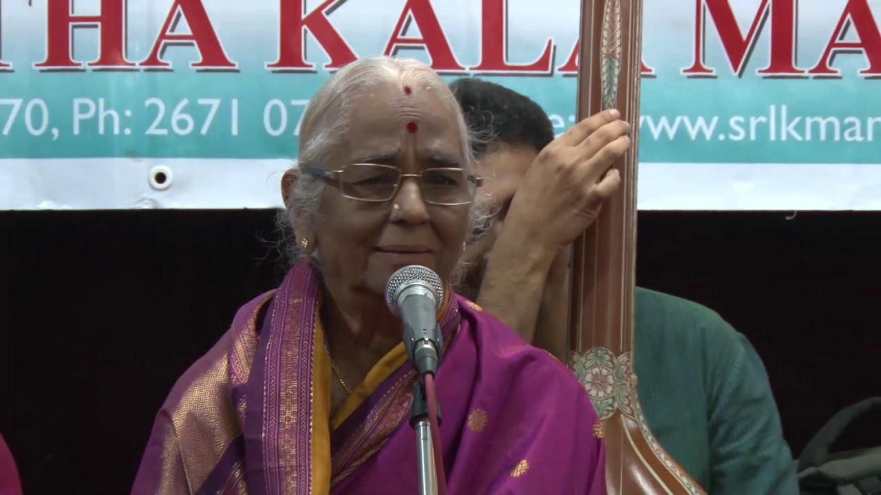 Suswaralaya 17th Anniversary Music Concert by Sageetha Kalanidhi Dr R Vedavalli  -  Vocal 22-10-2016