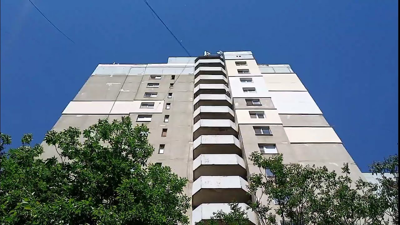 🏢16 этажка! Кишинев, лифты КМЗ по адресу: bd. Dacia 67/1, scară 1 #chișinău #ascensor