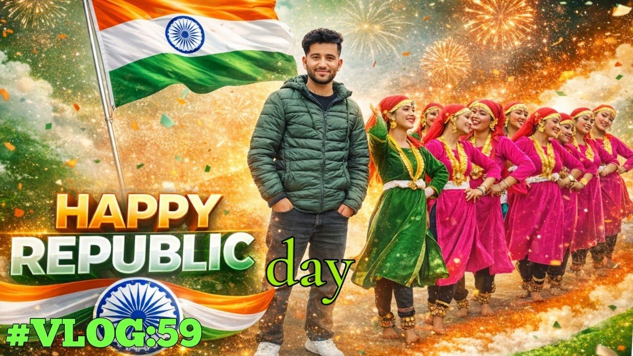 “Republic Day Vlog | Parade, Flag & People”RepublicDay#26January#IndianConstitution #Deshbhakti