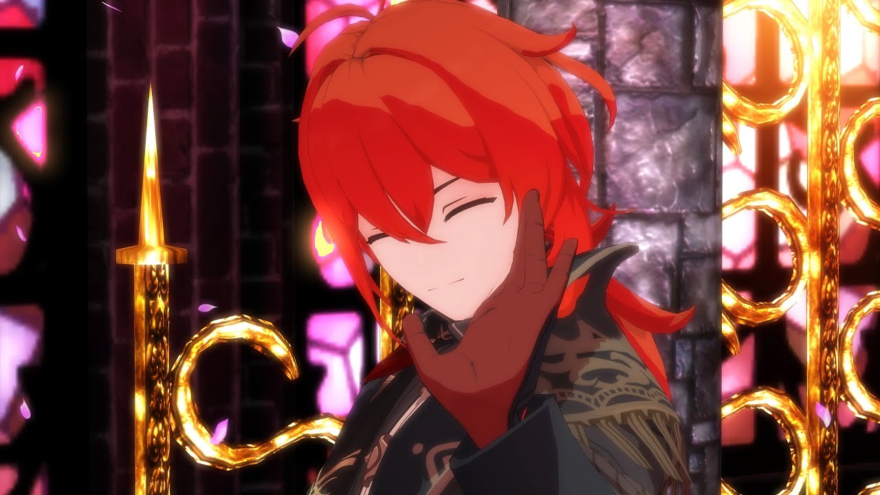 [Diluc][Genshin Impact MMD] ワールドイズマイン (World is Mine)