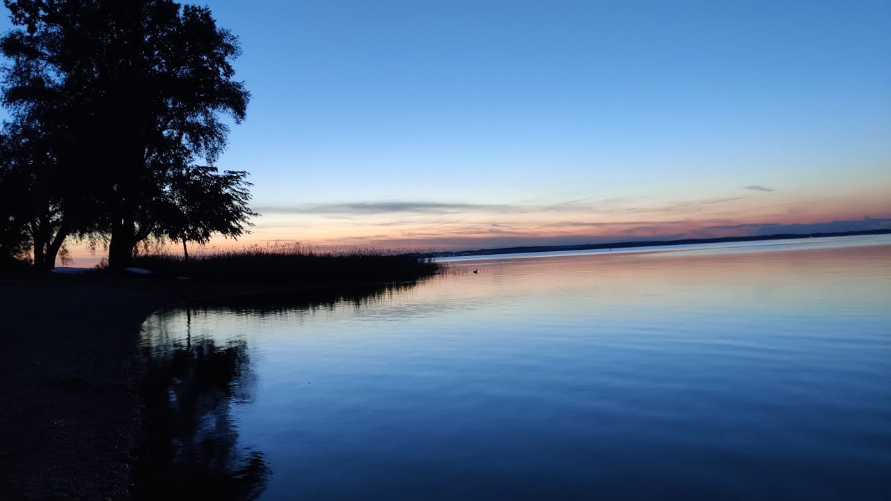 Rödelgries am Chiemsee Review (mit Sonnenuntergang am Ende des Videos)