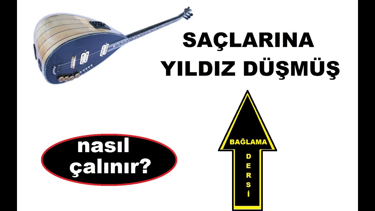 Saçlarına Yıldız Düşmüş, (Ahmet Kaya) Uzun Sap Bağlama Dersleri.