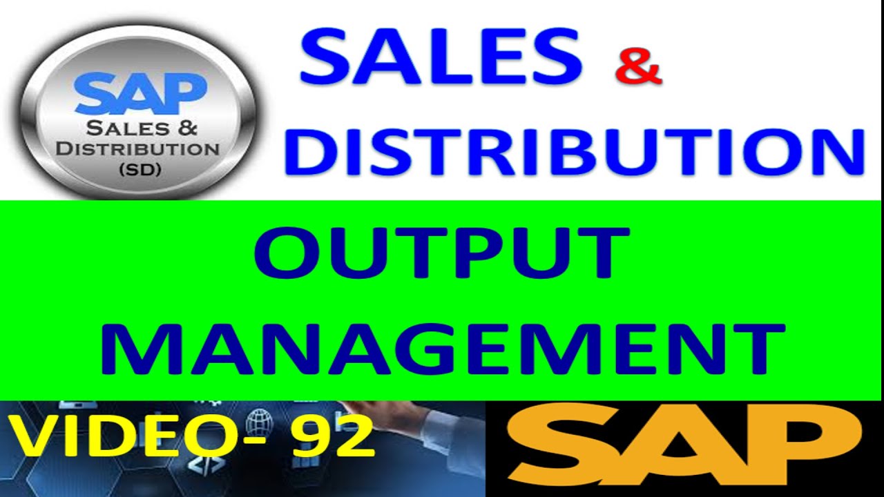 How to Configure Output Management in - S4HANA | Sales Distribution in Sap | DK TECHNOLOGIES
