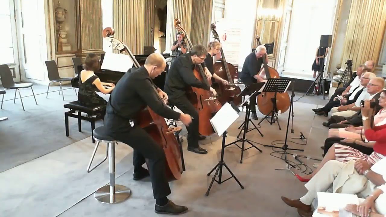 PIAZZOLLA KICHO for 4 double basses - SPERGER COMPETITION 2018 OPENING CONCERT