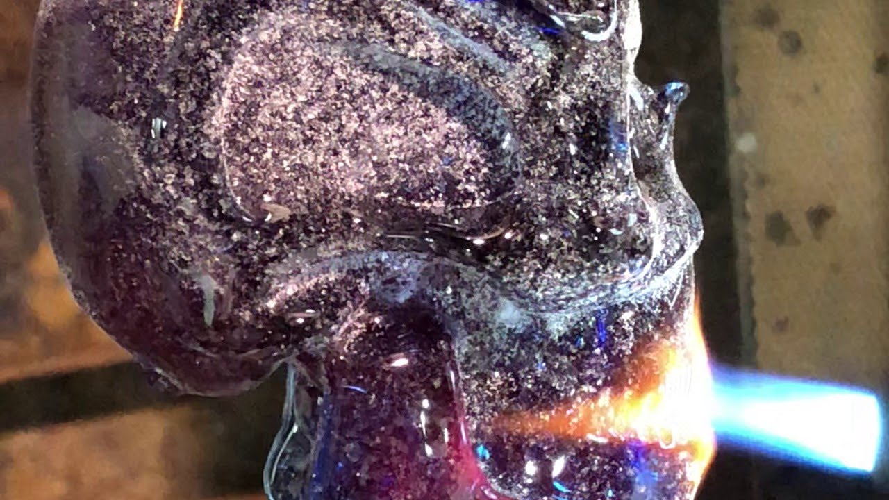 Creating a Glass Skull || ViralHog