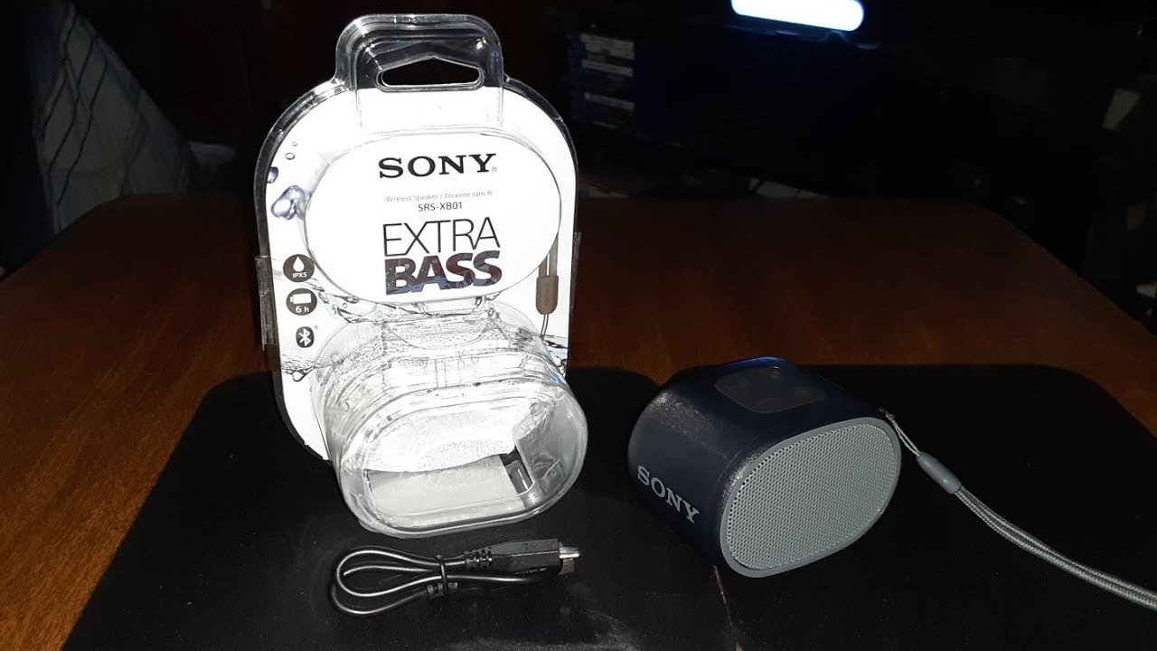 Sony SRS-XB01 Extra Bass Wireless Speaker- 