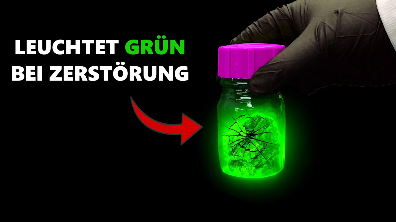 Ultra helle Leuchtkristalle selbst herstellen  [𝟰𝗞] | JJChemistry