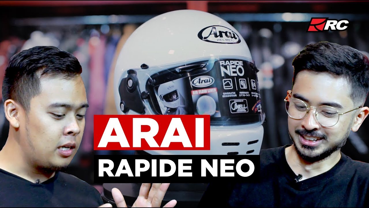 RC REVIEW : Den Dimas Bubur Ayam Racer X ARAI RAPIDE NEO