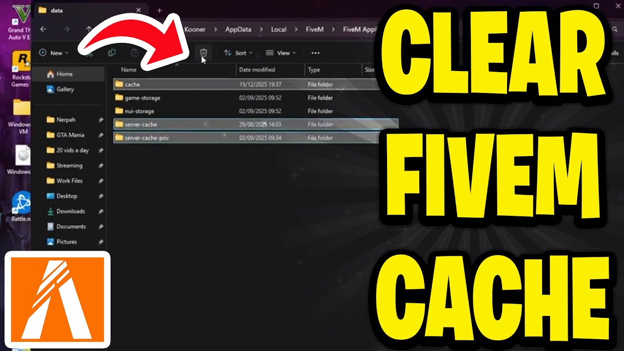 Как очистить кэш FiveM