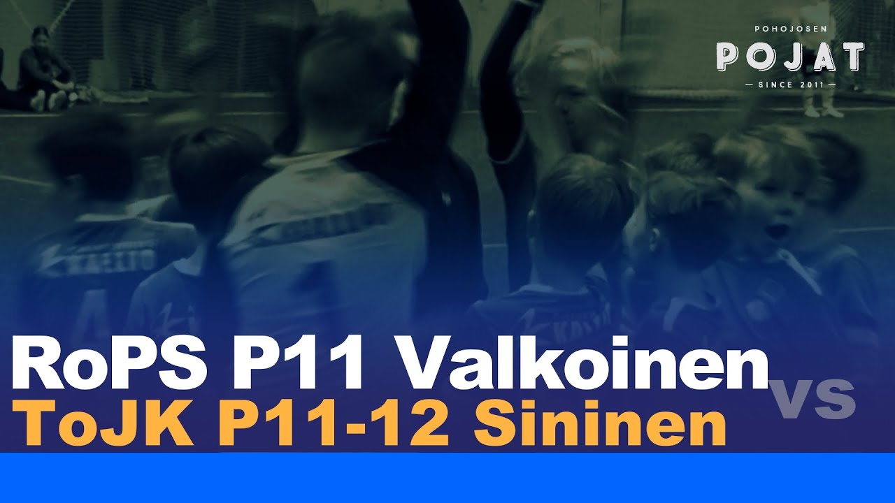 RoPS P11 Valkoinen vs ToJK P11-12 Sininen