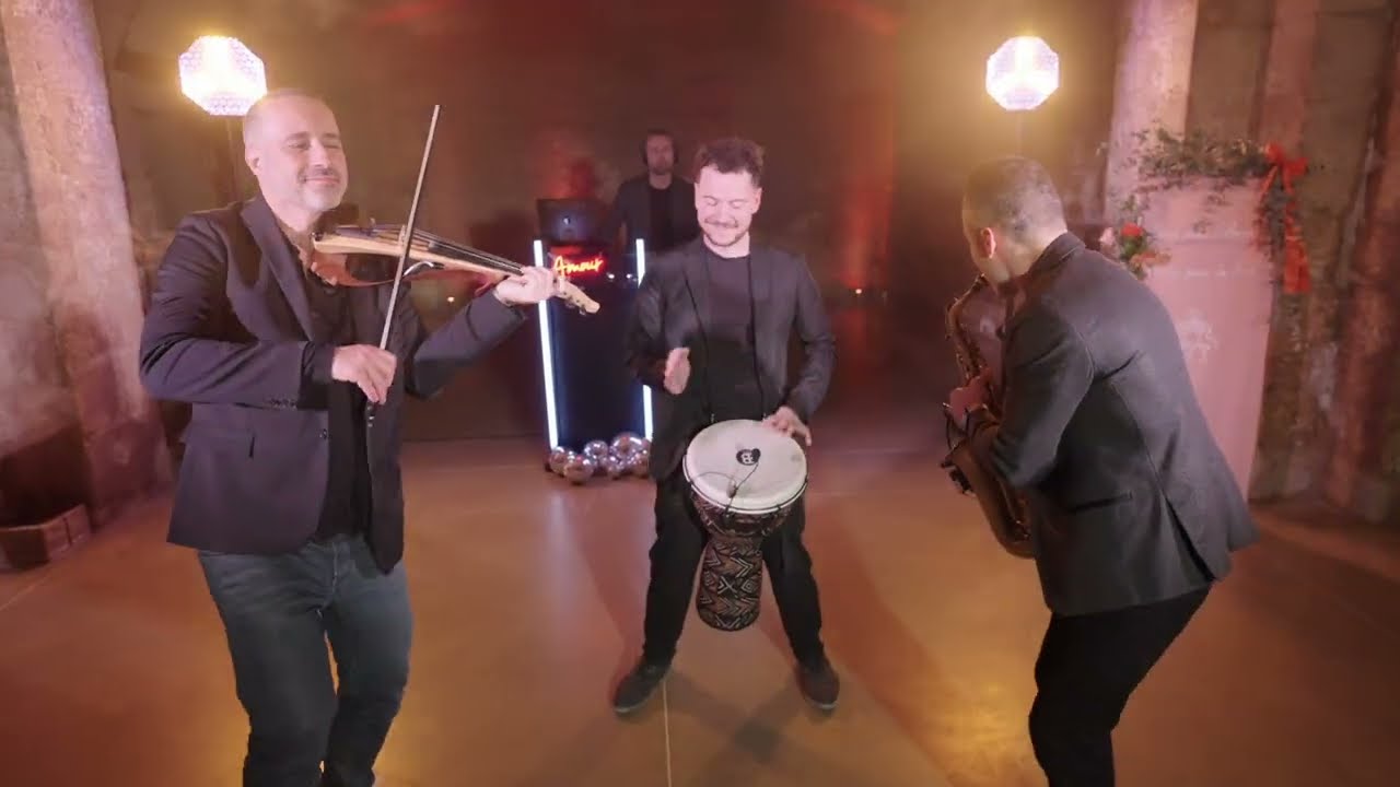 Patsby propose des formules dj & live band violon, sax et percu pour vos soirées