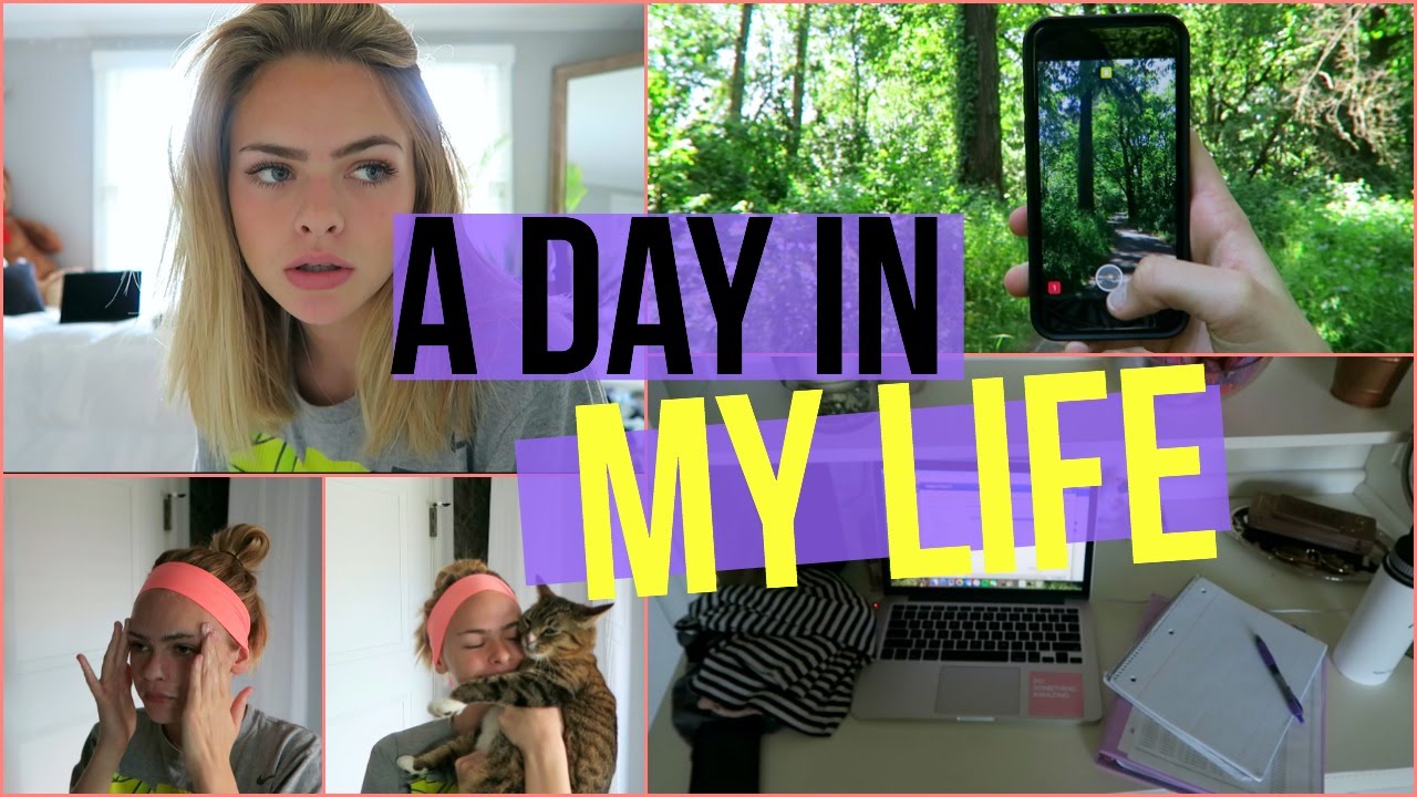 A DAY IN MY LIFE // online school | Summer Mckeen