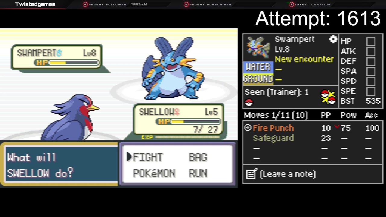 Haven't Streamed In a While! +1500 Kaizo Ironmon Runs In Pokemon Fire Red