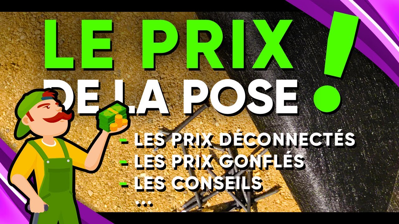 Quel est le vrai prix de pose de votre gazon synthétique (Les bons conseils)