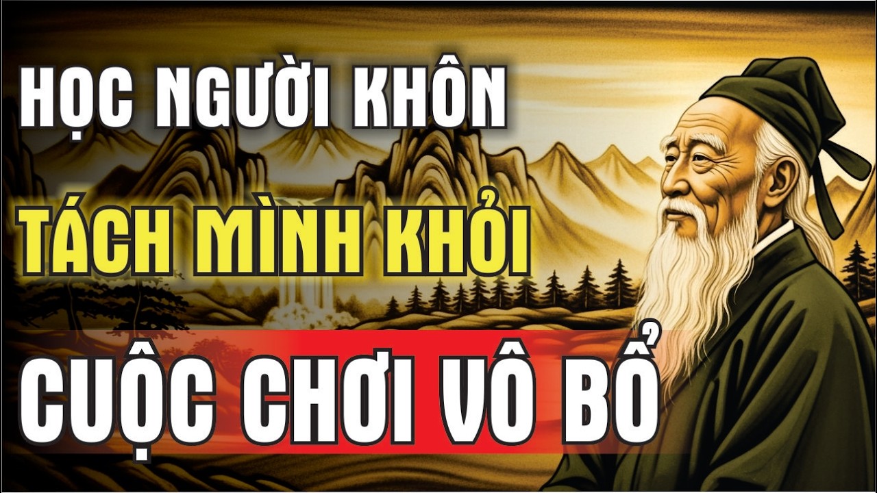 Học Người Khôn Cách Tách Mình Khỏi Những Cuộc Chơi Rẻ Tiền Vô Bổ