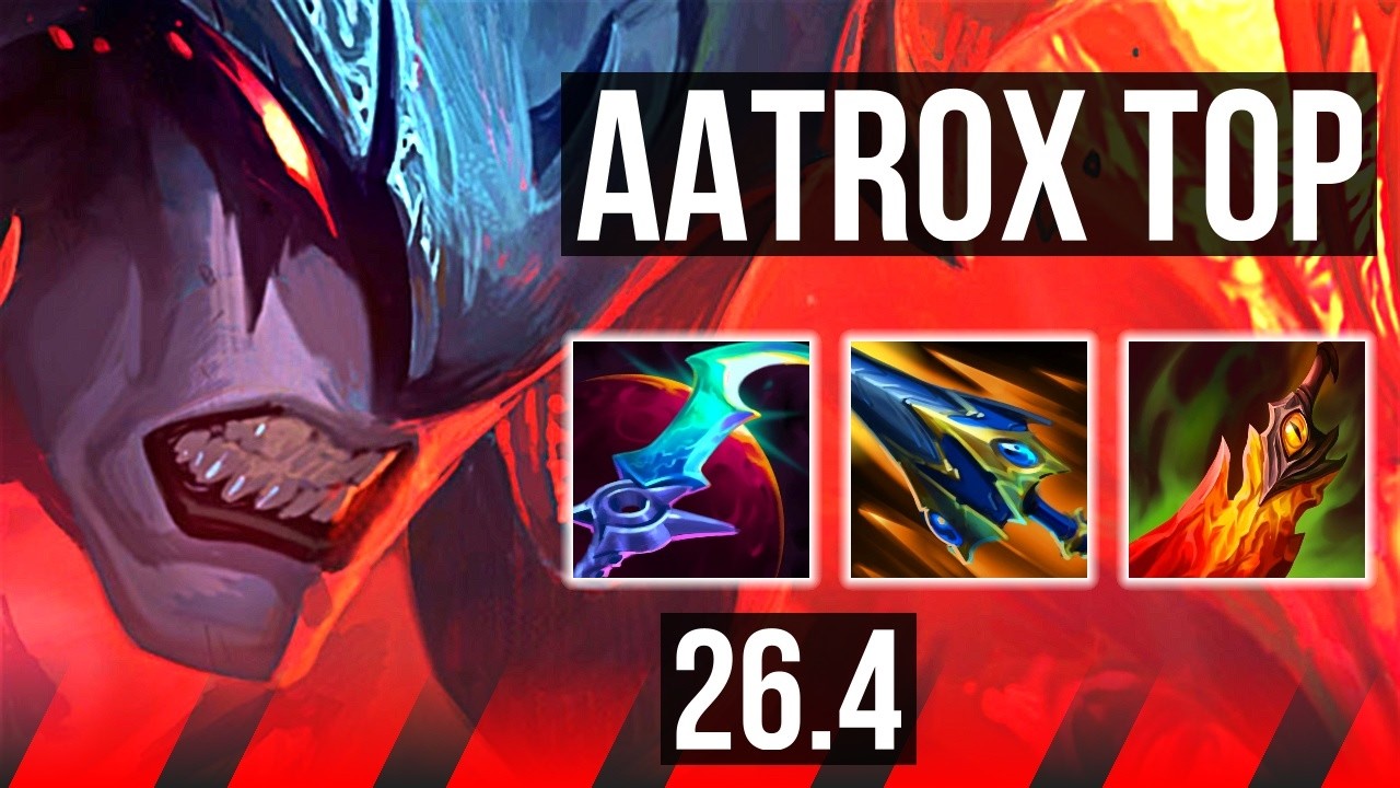 AATROX vs RENEKTON (TOP) | Perfect KDA: 7/0/6 | KR Master | 26.4