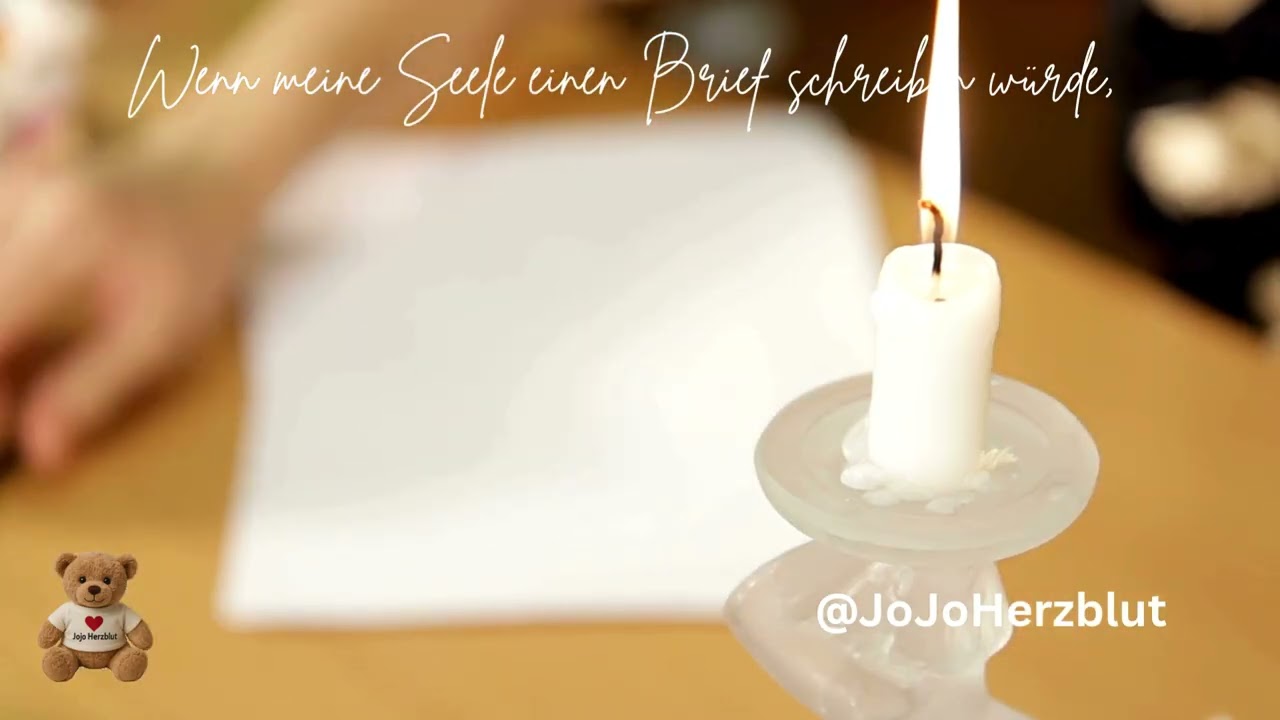 Wenn meine Seele einen Brief schreiben würde, JoJoHerzblut