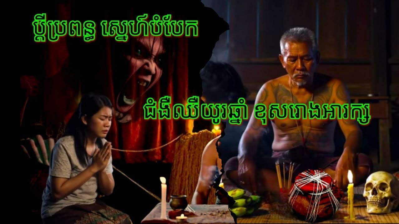 Ep297 រឿង.រ.ន្ធ.ត់.កូនក្រមុំព្រាយដណ្ដើម សម្រាយរឿងខ្មោច 077 93 85 22 និទានរឿងខ្មោច 2025