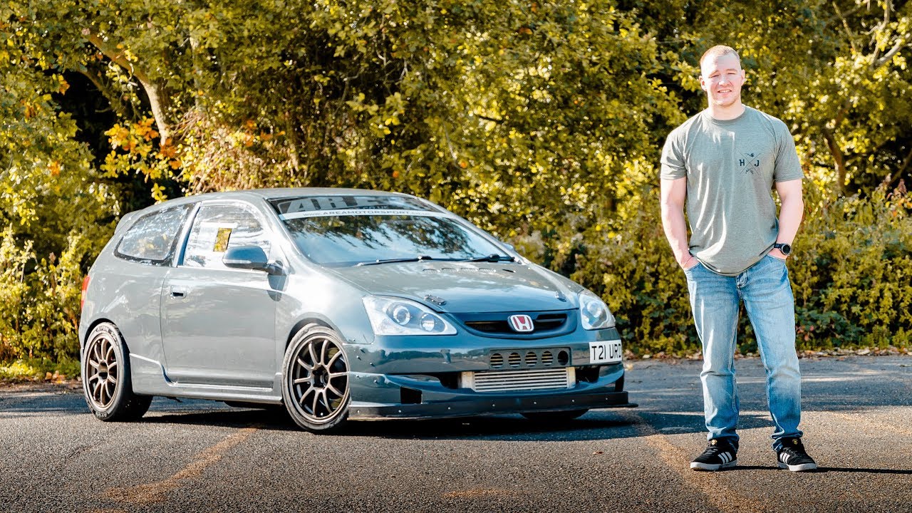420-сильный Civic Type R EP3 Turbo Люка *монстр*