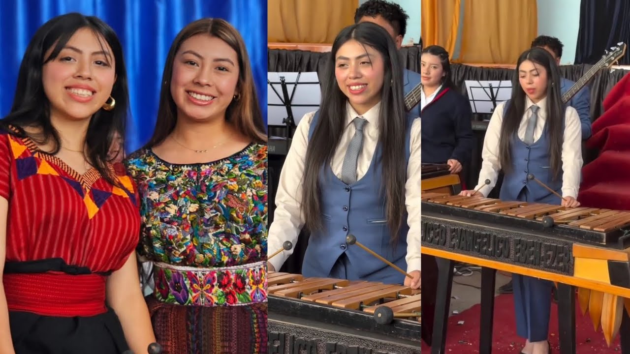 ¡IMPRESIONANTE! 😱🎶 Joven del Colegio Ebenezer de Sololá sorprende con su talento en la marimba 🇬🇹🔥 