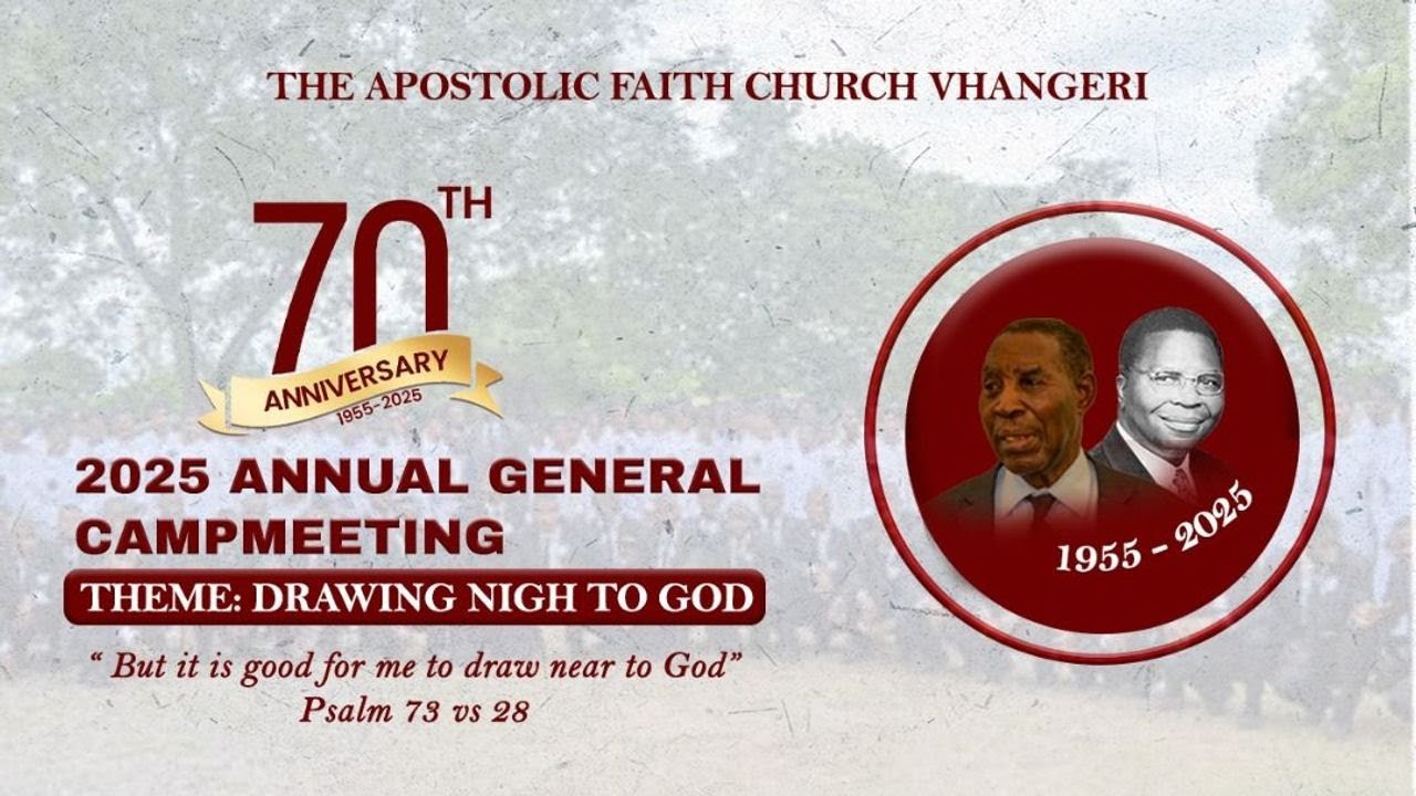 AFC VHANGERI 1955 | ANNUAL CAMP MEETING 2025 | REV MKWATA | 01 JAN 2026