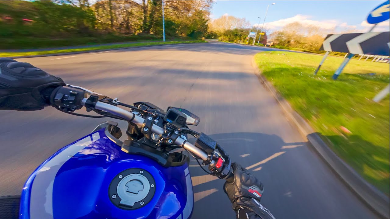 CRUISE | YAMAHA MT-09 | PURE SOUND | AKRAPOVIC | DJI ACTION 5 | POV