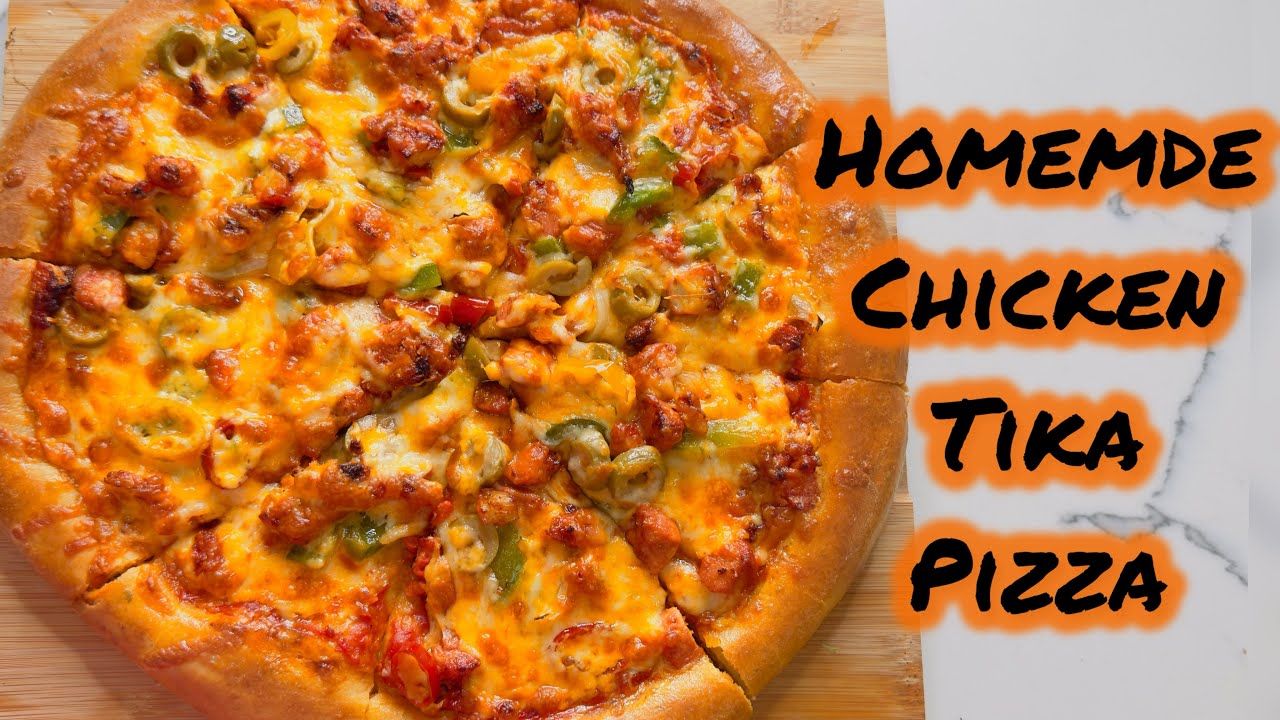 Homemade Chicken Tikka Pizza | Easy & Tasty Fusion Recipe!