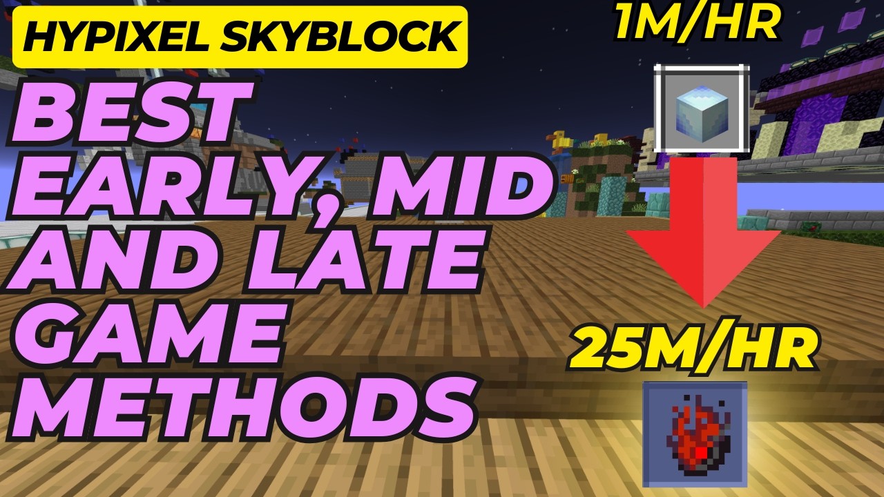 Best Money Making Methods in Hypixel Skyblock (Early, Mid & Late Game 2026 Guide)