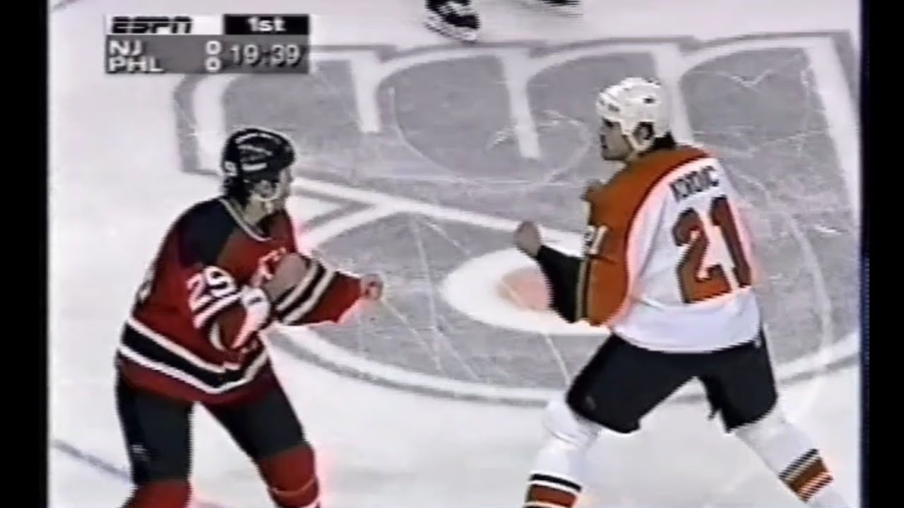 Devils - Flyers rough stuff 3/10/98