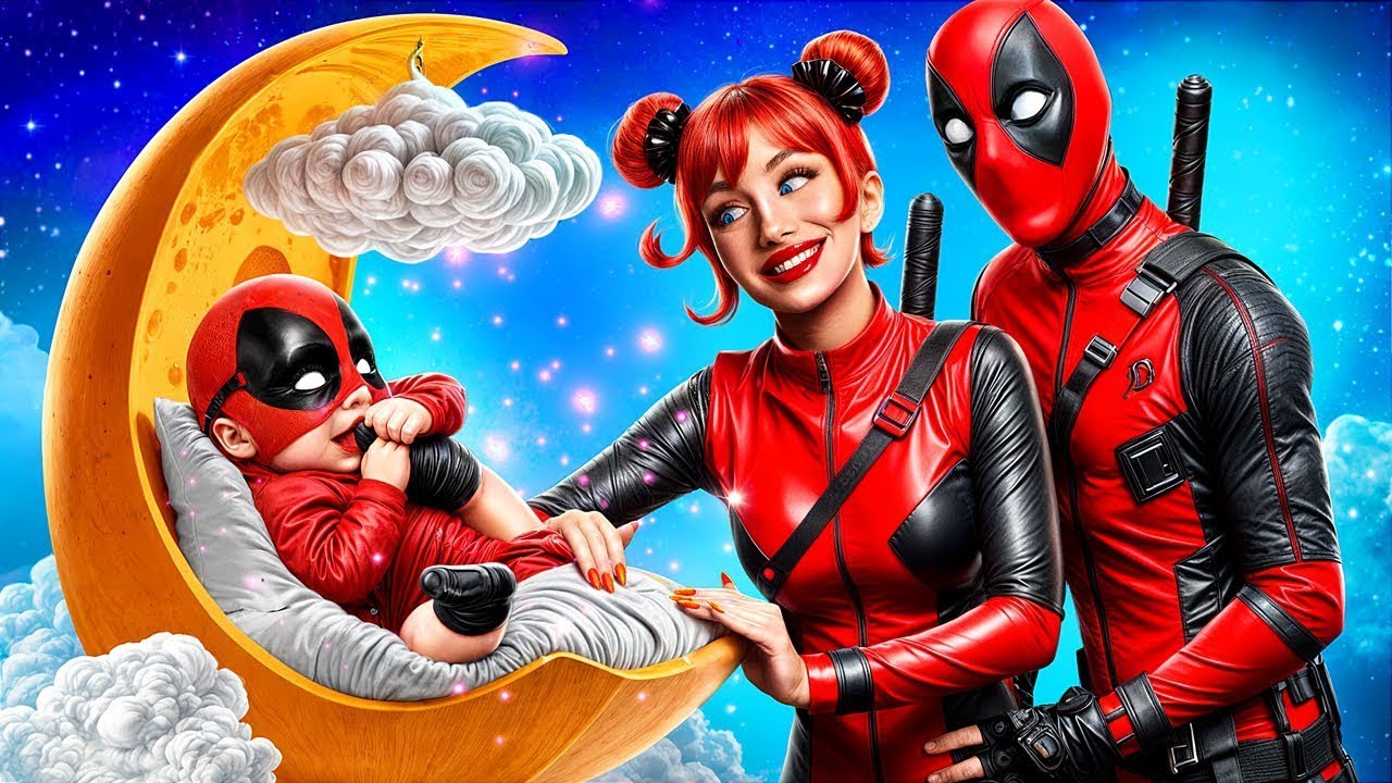 Deadpool gegen Superhelden in der Schule! Wie wird man ein Superheld?!