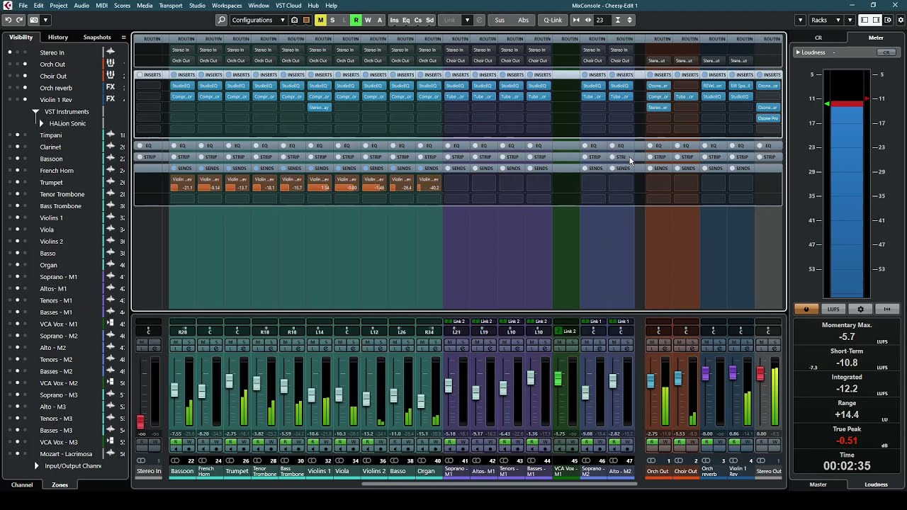 Recreation of Mozart's Lacrimosa | EWQL Hollywood Choir | Iconica Opus | Cubase Pro 11
