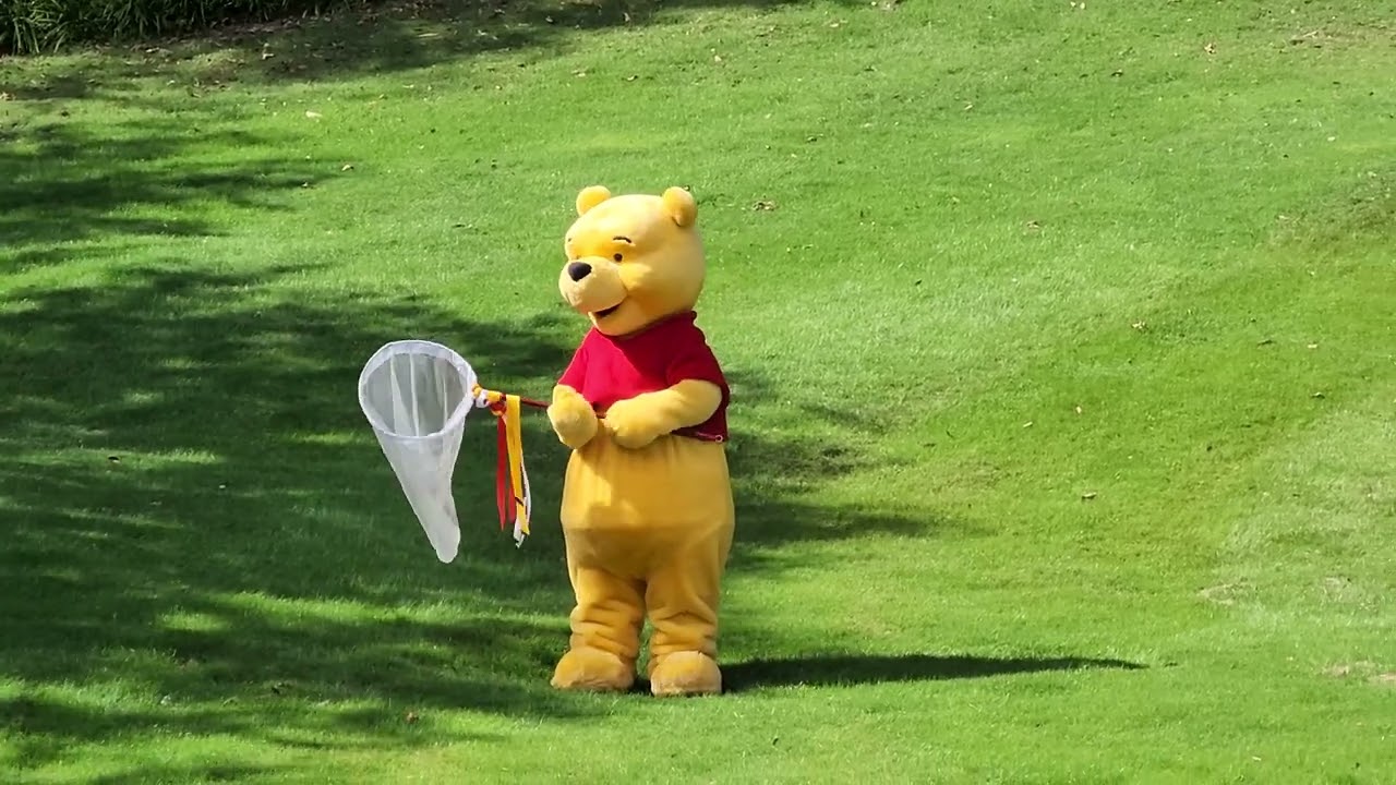 Winnie the pooh at Epcot Disneyworld Orlando