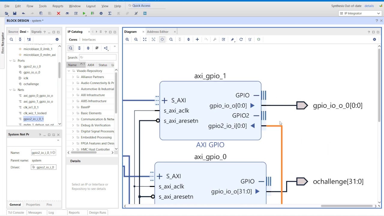 FPGA начального уровня :: Часть 4 :: Сборка процессорной системы на MicroBlaze