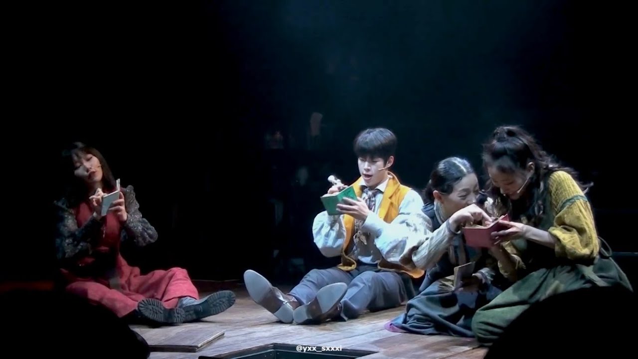 230124 밤 뮤지컬 웨이스티드 스페셜 커튼콜 M02.작은 잡지들(유주혜, 황순종, 김수연, 장민제)