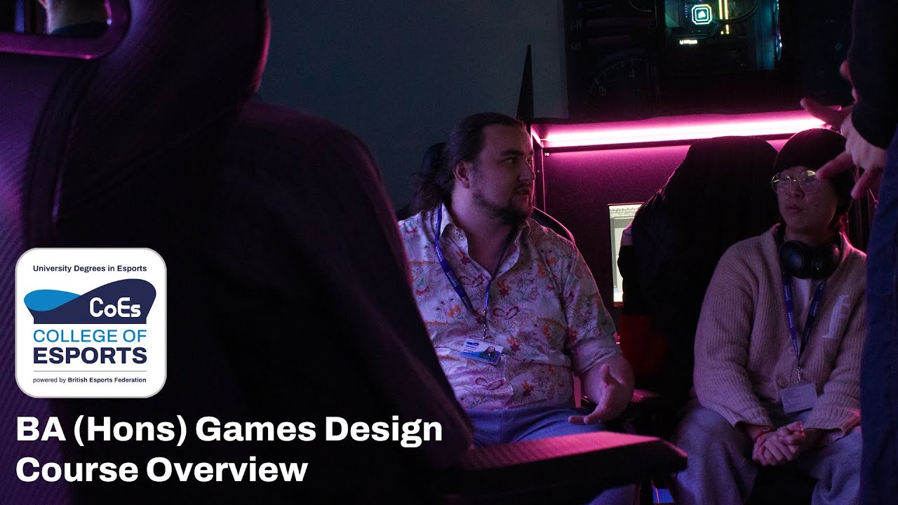 BA (Hons) Games Design Course Overview | College of Esports