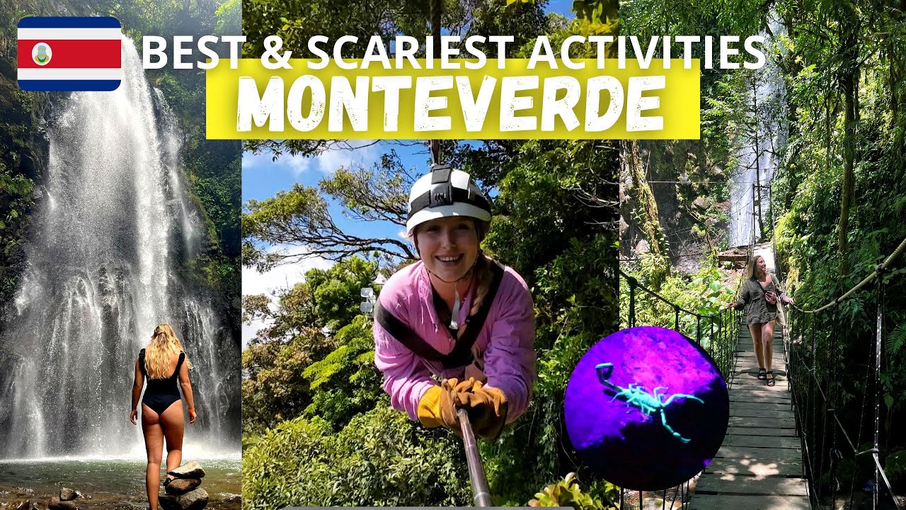 Monteverde's BEST & SCARIEST Activities! El Tigre waterfalls & More | Central America Vlog 8