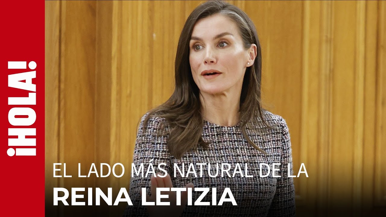 La reina Letizia muestra su lado más natural: 