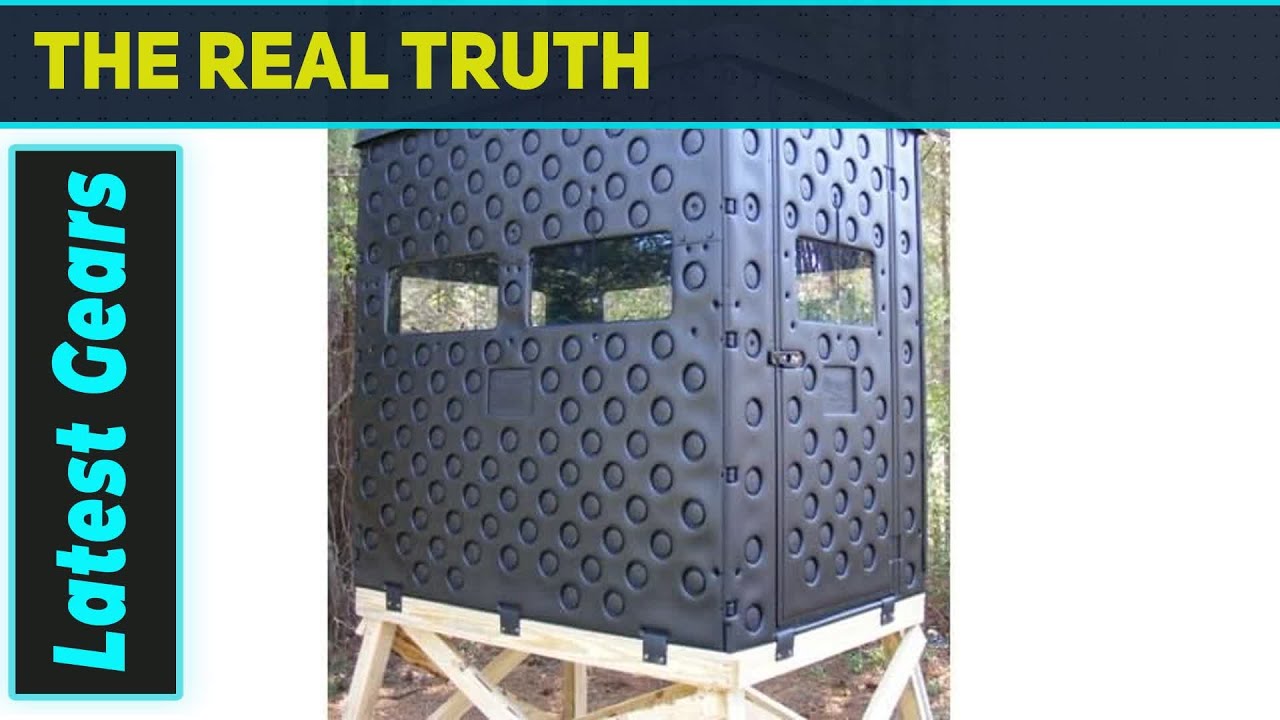 Snap Lock Formex 4x6: Game-Changing Portable Deer Blind!