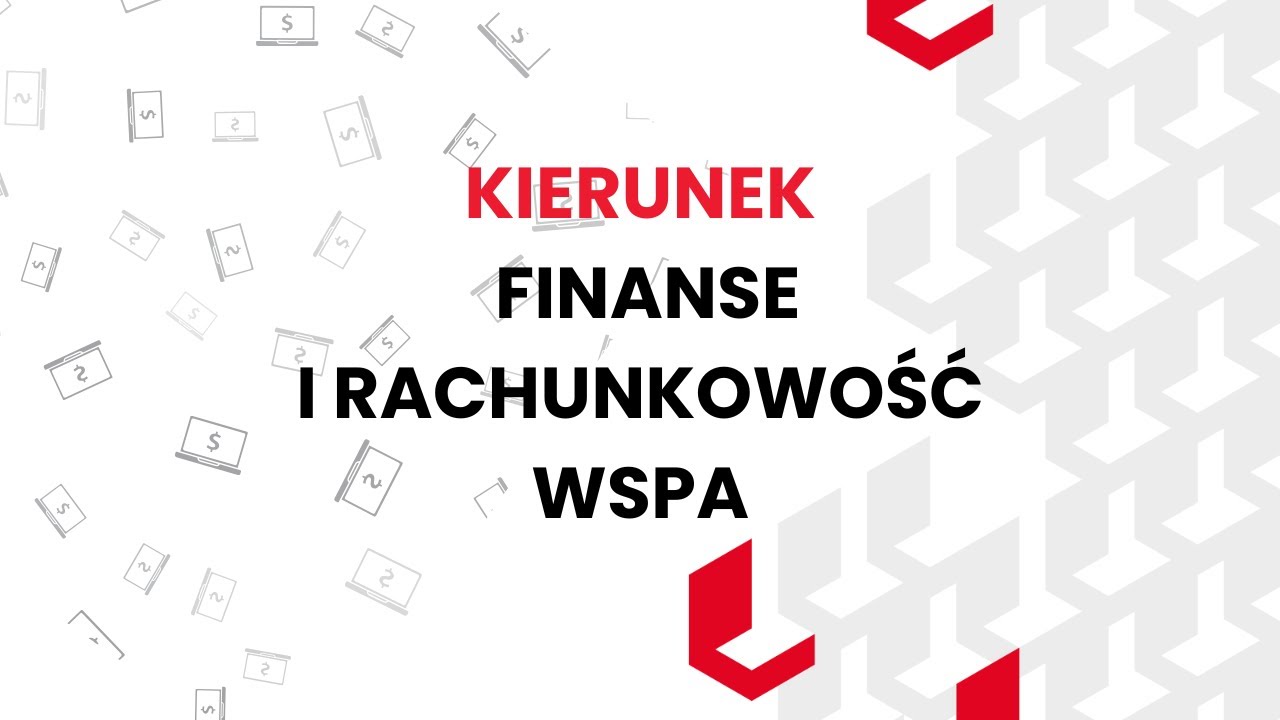 Dlaczego warto studiować Finanse i rachunkowość w WSPA? | dr Andrzej Borowski