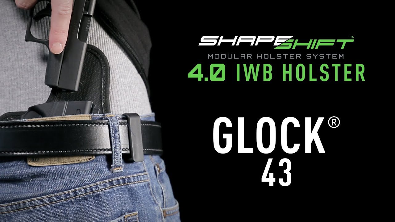 Best Glock 43 IWB Holster for Concealment - Alien Gear Holsters