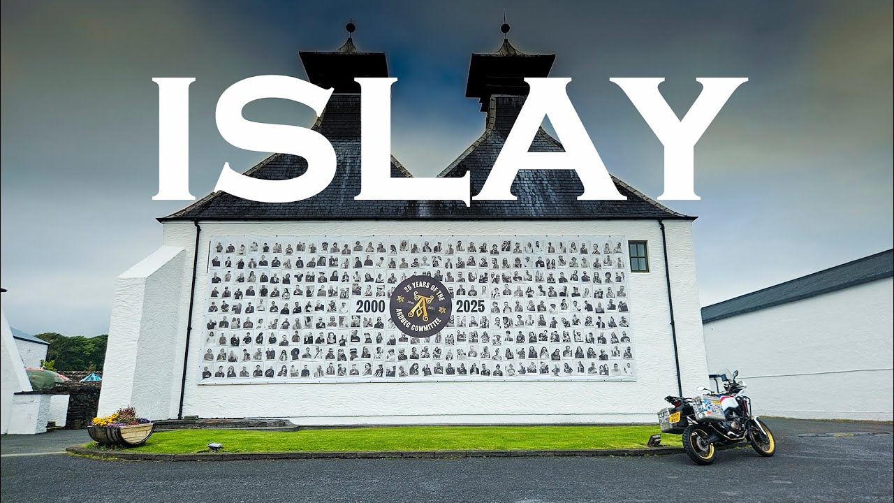 The Scottish Island you need to ride. Africa Twin to Islay.