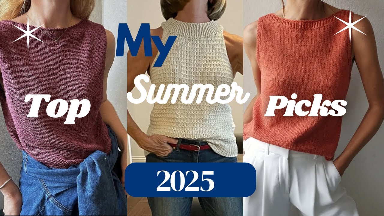 What&rsquo;s Hot Now Tanks & Tops #summer #tanktop #knitting